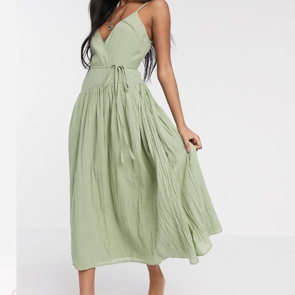 ASOS design Maxi Wrap Dress